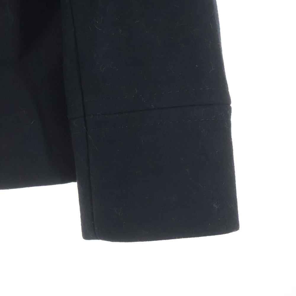 Dior HOMME(ディオールオム) 05AW 6B ウールメルトン ショート ピーコート ジャケット ブラック 5HH1047370