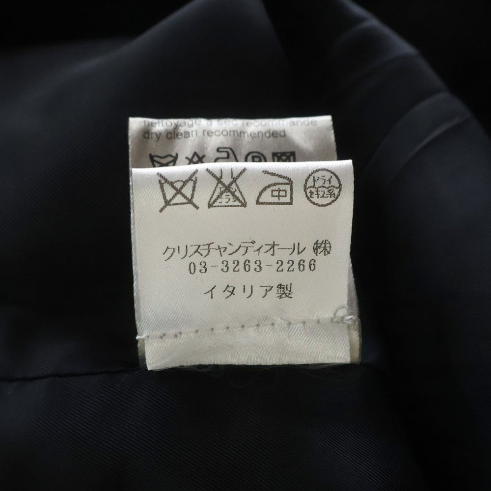 Dior HOMME(ディオールオム) 10SS クリスヴァンアッシュ期 フーデッドデザイン ウールジレベスト ブラック 0E3160700559