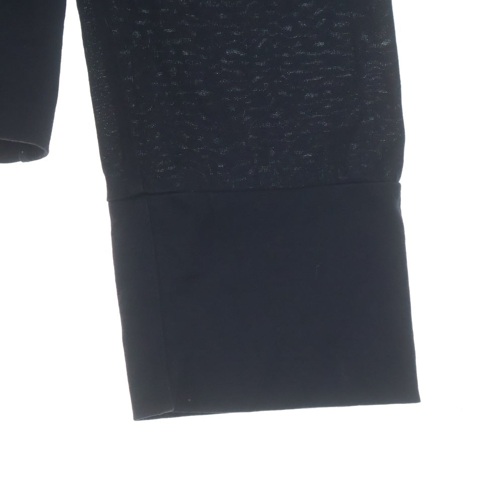 Dior HOMME(ディオールオム) 04SS エディ期 Dロゴプリント ライトウエイト コットン プルオーバーパーカー ブラック 4SH3058205