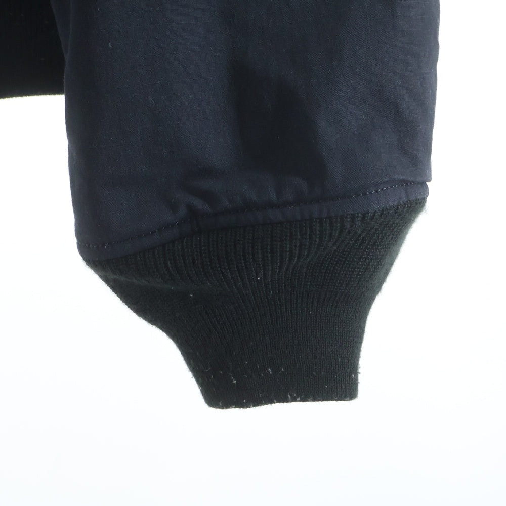 VETEMENTS(ヴェトモン) 18AW ×アルファインダストリーズ オーバーサイズ パッチワーク ボンバージャケット ブルゾン ブラック UAH19JA303