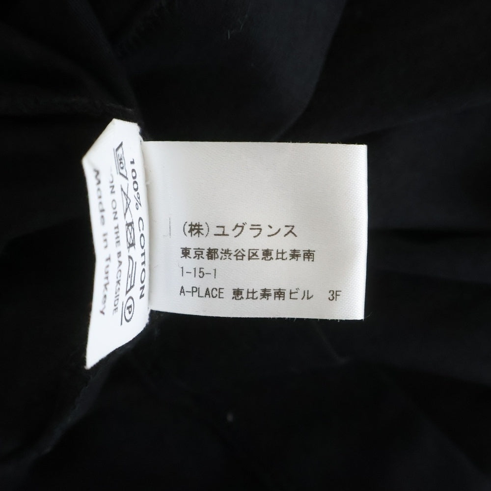 DRIES VAN NOTEN(ドリスヴァンノッテン) MIKA NINAGAWA ミカニナガ アートプリント クルーネック 半袖Tシャツ カットソー ブラック