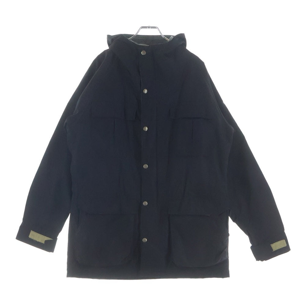 SIERRA DESIGNS(シェラデザイン) 90S VINTAGE 3本杉 ヴィンテージ 60/40クロス ロゴボタン フーデッドマウンテンパーカー ナイロンジャケット ネイビー