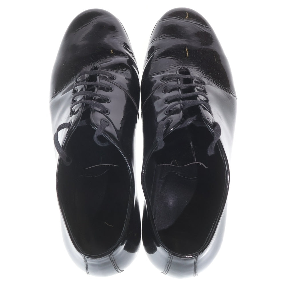 DIOR(ディオール) レースアップ エナメルレザー タンゴシューズ ブラック BM40