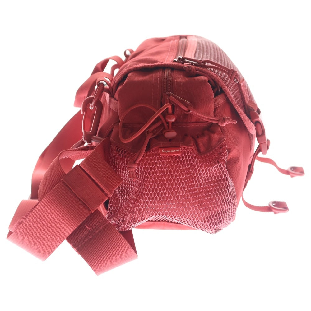 SUPREME(シュプリーム) 20SS Waist Bag ボックスロゴ ショルダーハンドバッグ ウエストバッグ レッド