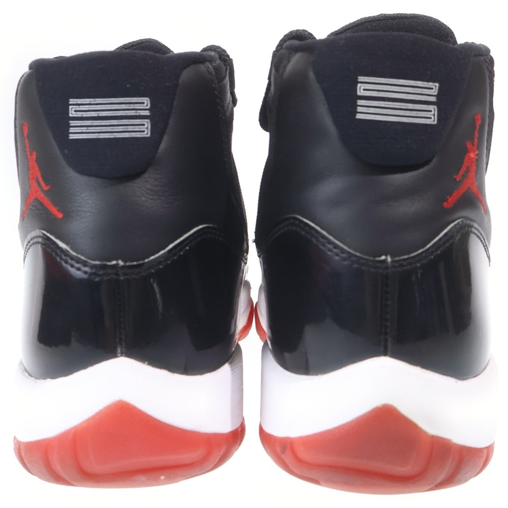 NIKE(ナイキ) AIR JORDAN 11 RETRO BRED エアジョーダン11 レトロ ブレッド ハイカットスニーカー ブラック/レッド US10/28cm 378037-061