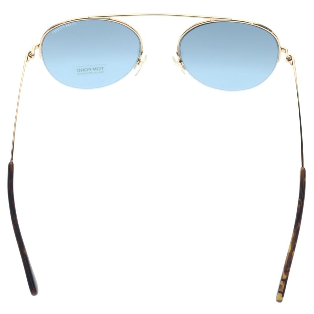 TOM FORD(トムフォード) TF668 ブロウフレーム サングラス メガネ ゴールド