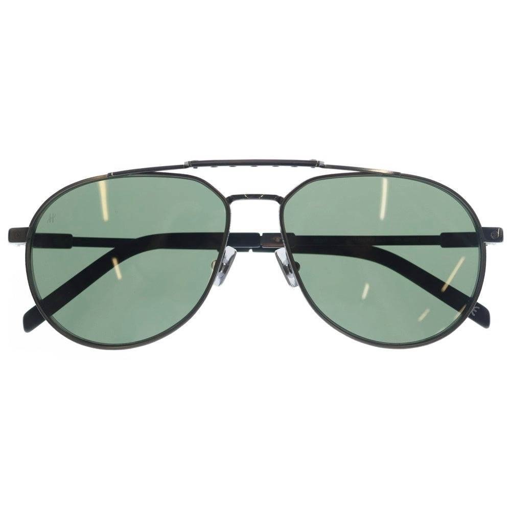 HUBLOT(ウブロ) POLARIZED ティアドロップシェイプ カラーレンズ サングラス メガネ グリーン/ブラック H012.078