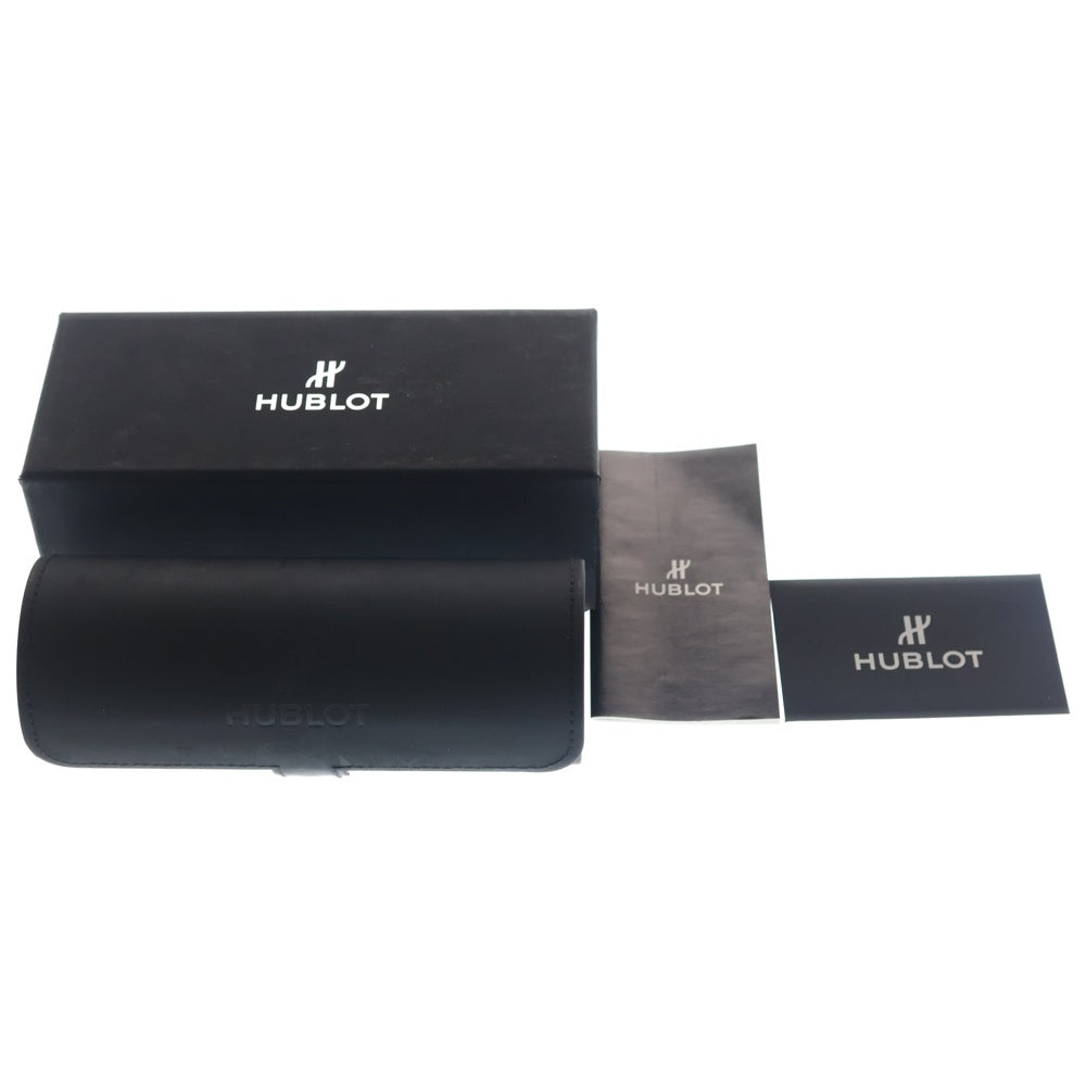 HUBLOT(ウブロ) POLARIZED ティアドロップシェイプ カラーレンズ サングラス メガネ グリーン/ブラック H012.078