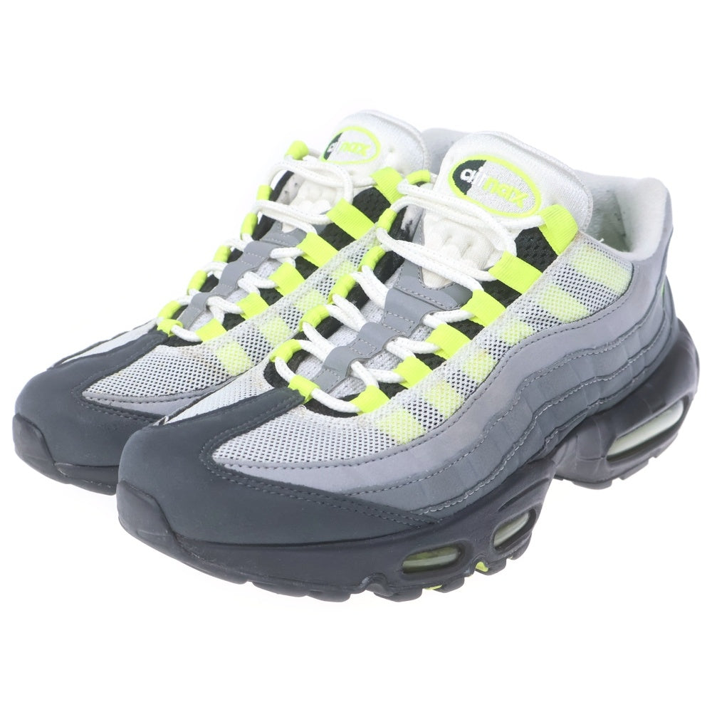 NIKE(ナイキ) AIR MAX 95 OG 2020 エアマックス イエローグラデ ローカットスニーカー グレー/イエロー US8.5/26.5cm CT1689-001