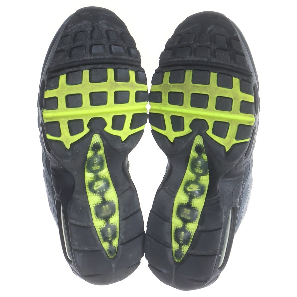 NIKE(ナイキ) AIR MAX 95 OG 2020 エアマックス イエローグラデ ローカットスニーカー グレー/イエロー US8.5/26.5cm CT1689-001