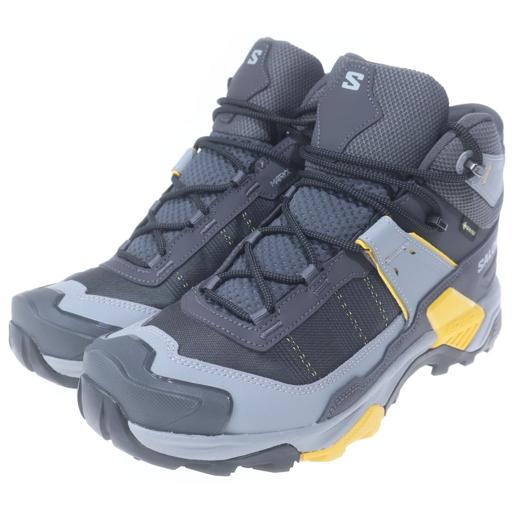 SALOMON(サロモン) X ULTRA 5 MID GORE-TEX エックスウルトラミッド ゴアテックス トレッキングシューズ ハイカットスニーカー グレー US10/28cm 477541