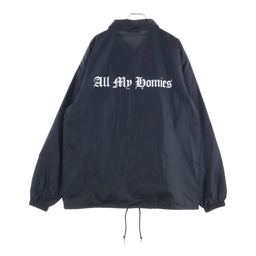 NO BRAND(ノーブランド) All My Homies オールマイホーミーズ All My Homies Coach Jacket オールマイホーミーズ コーチジャケット ブラック