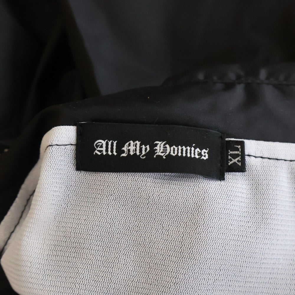 NO BRAND(ノーブランド) All My Homies オールマイホーミーズ All My Homies Coach Jacket オールマイホーミーズ コーチジャケット ブラック