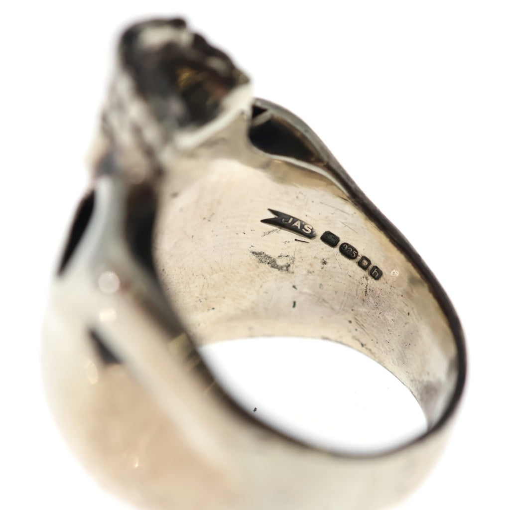 CRAZY PIG(クレイジーピッグ) EVIL SKULL RING イービル スカル リング シルバー レディース