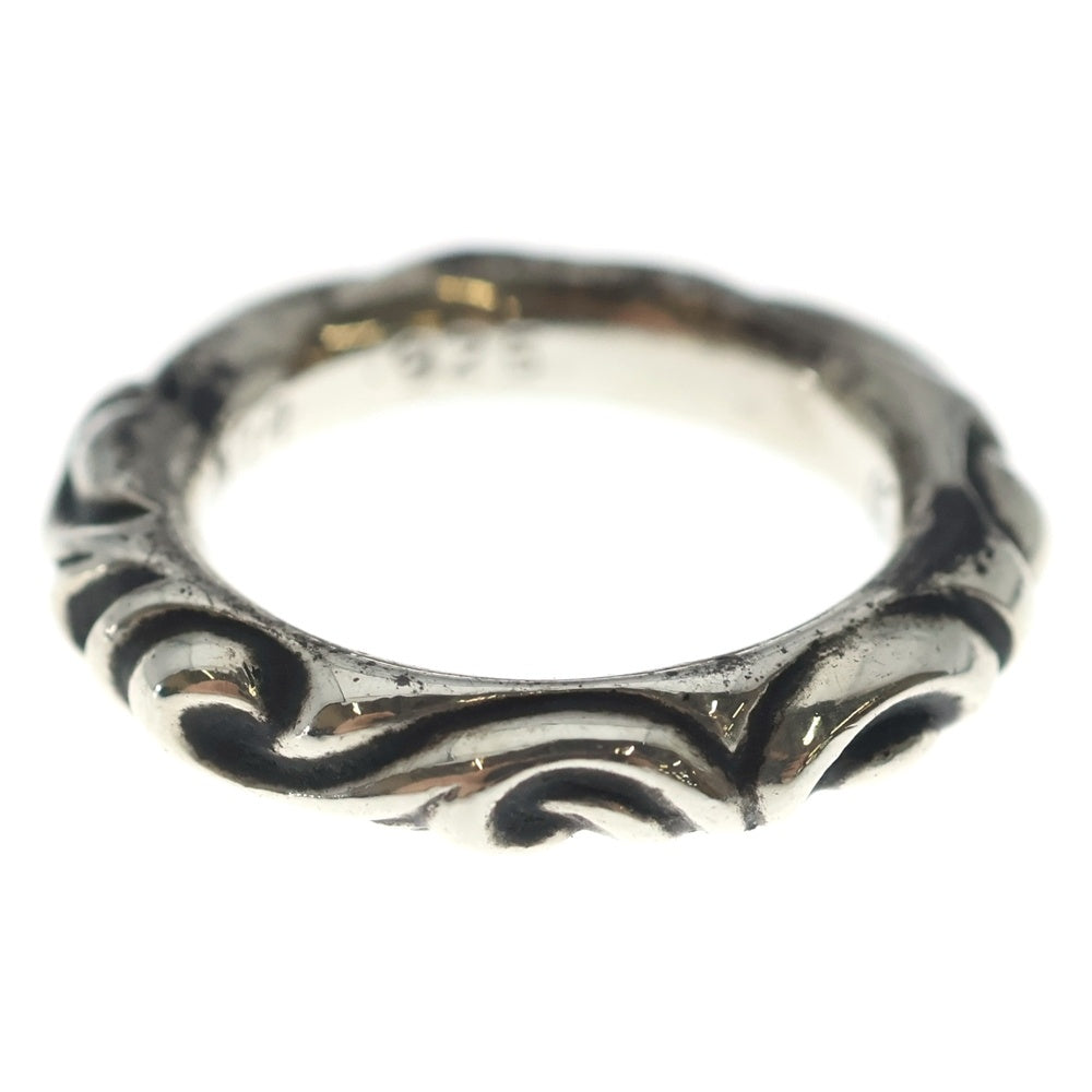 ✝*️様 CHROME HEARTS クロムハーツ スクロールバンドリング　シル CHROME HEARTS(クロムハーツ) SCRL BAND スクロールバンド リング
