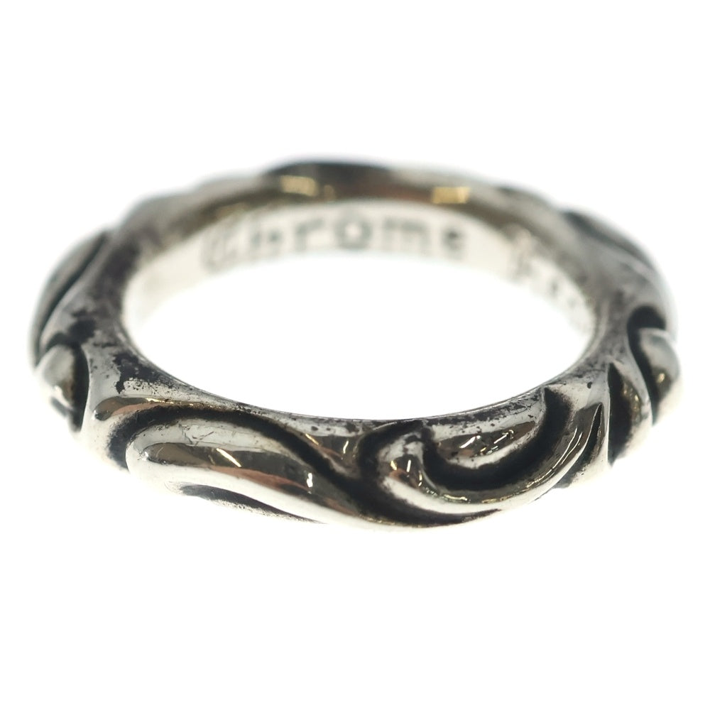 CHROME HEARTS(クロムハーツ) SCRL BAND スクロールバンド リング シルバー BCA351
