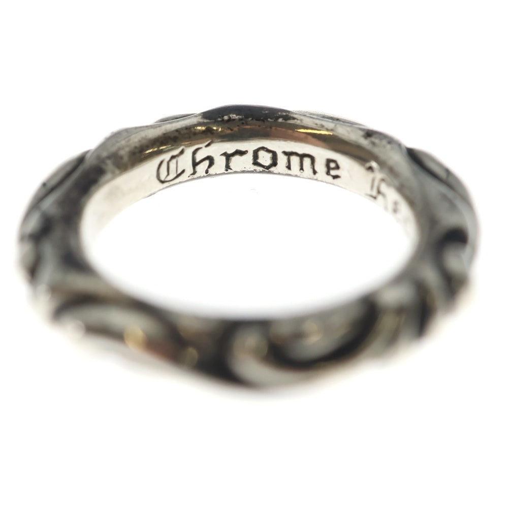 Chrome Hearts クロムハーツ　シルバーリング スクロールバンドリング CHROME HEARTS(クロムハーツ) SCRL BAND スクロールバンド リング