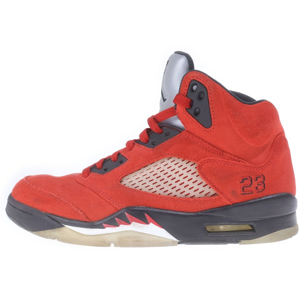 NIKE(ナイキ) AIR JORDAN 5 Toro Bravo エアジョーダン 5 トロブラボー ハイカットスニーカー レッド US9/27cm DD0587-600