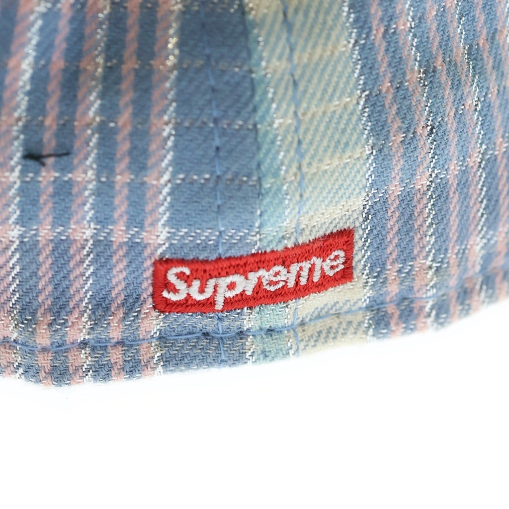 SUPREME(シュプリーム) 23SS ×NEW ERA Metallic Plaid S Logo