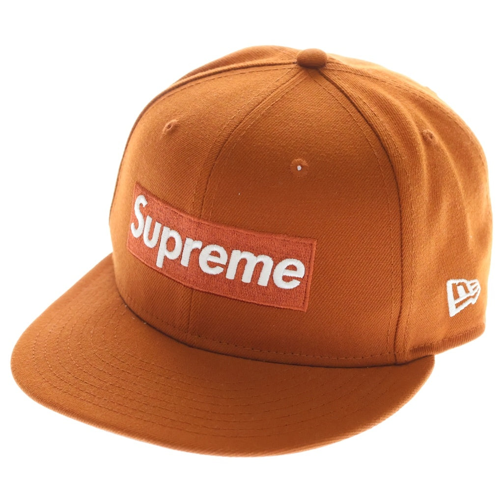SUPREME(シュプリーム) 24SS ×NEW ERA MLB Teams Box Logo ニューエラ デトロイトタイガース ボックスロゴ キャップ 帽子 オレンジ