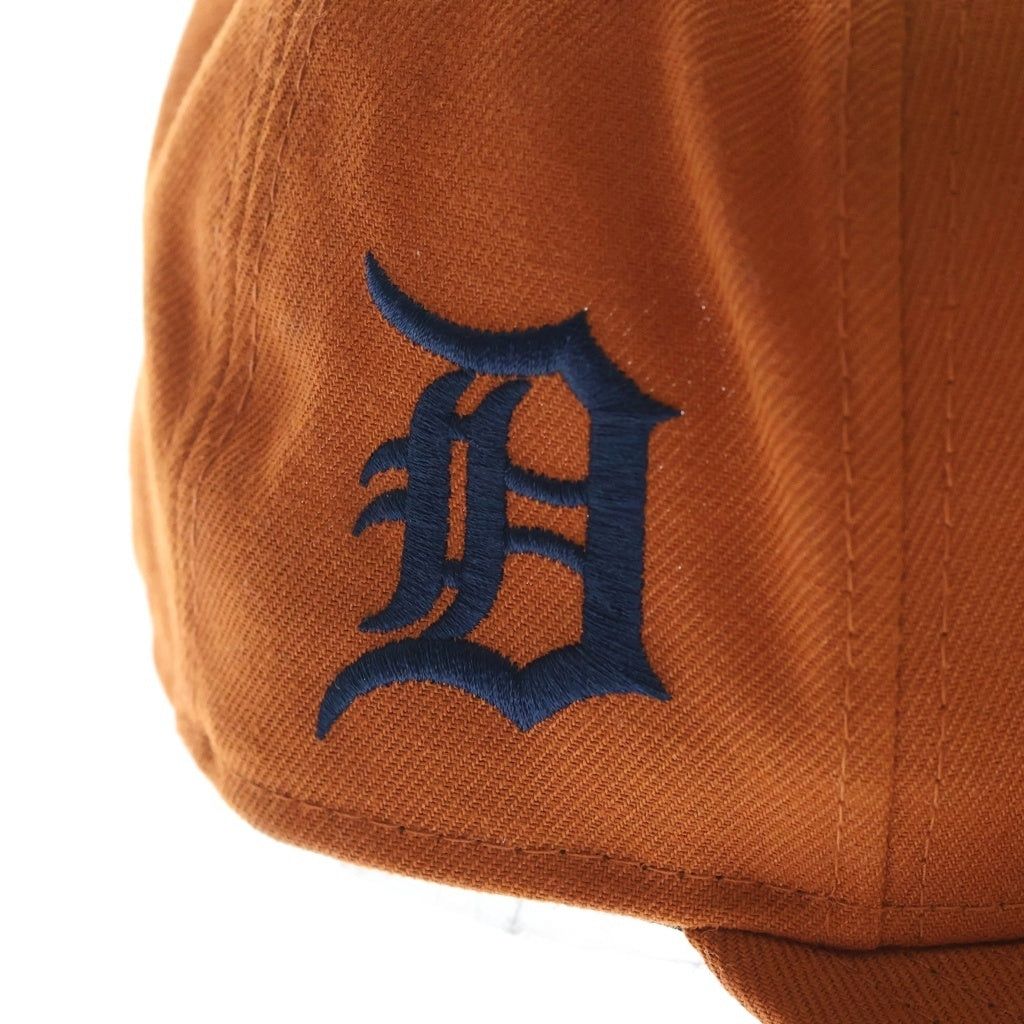 SUPREME(シュプリーム) 24SS ×NEW ERA MLB Teams Box Logo ニューエラ デトロイトタイガース ボックスロゴ キャップ 帽子 オレンジ