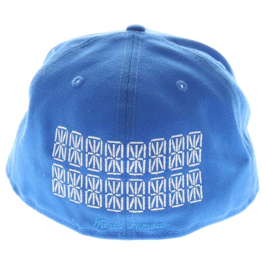 SUPREME(シュプリーム) 24SS ×NEW ERA Sharpie Box Logo New Era ニューエラ ボックスロゴ エンブロイダリーデザイン シャーピー キャップ 帽子 ブルー