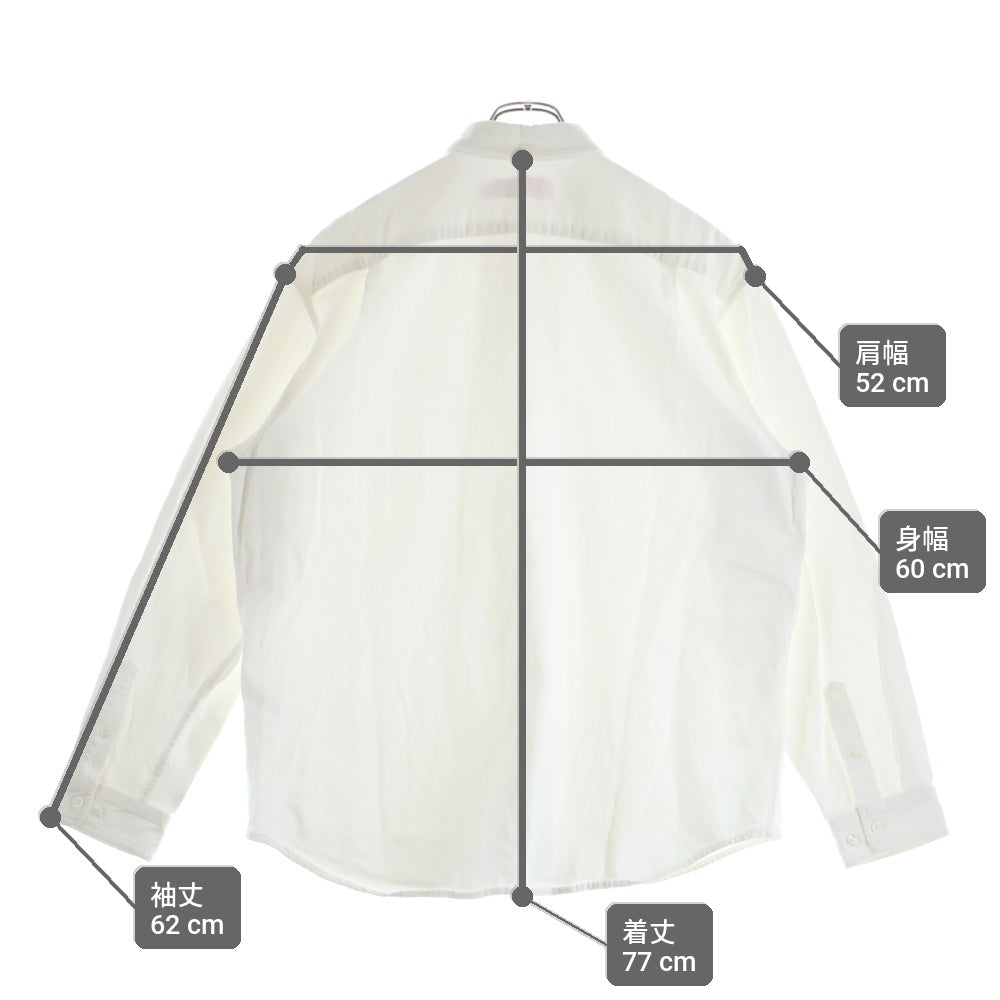 SUPREME(シュプリーム) 25AW Small Box Denim Shirt スモールボックス ロゴパッチ レギュラーカラー デニムシャツ ホワイト