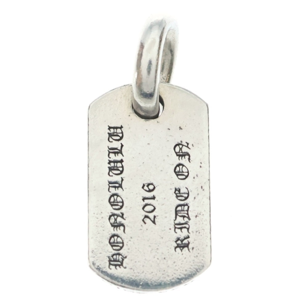 CHROME HEARTS(クロムハーツ) DT TNY ホノルル限定 タイニー CHシャイン ドッグタグ チャーム ペンダントトップ シルバー