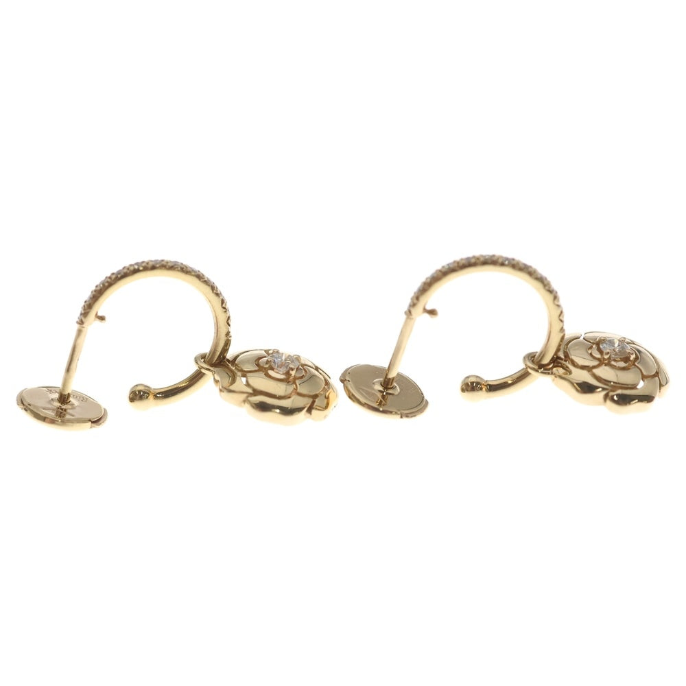 CHANEL(シャネル) カメリアコレクション イヤリング ピアス 18Kピンクゴールド ダイヤモンド J11659 両耳 レディース