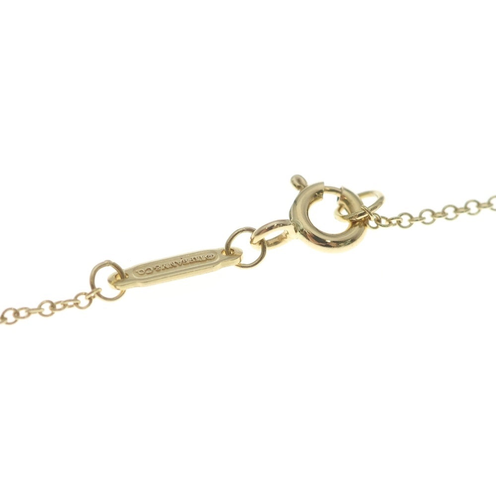 TIFFANY & Co.(ティファニー) リターントゥ ミニ ダブル ハートタグ ネックレス ペンダント ゴールド K18YG レディース
