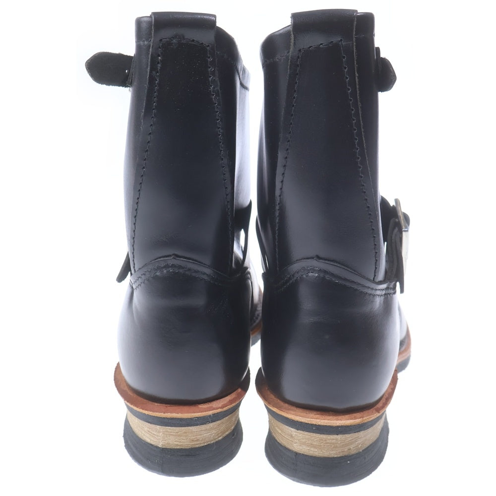 RED WING(レッド ウイング) 2973 ショートエンジニア レザーブーツ ブラック