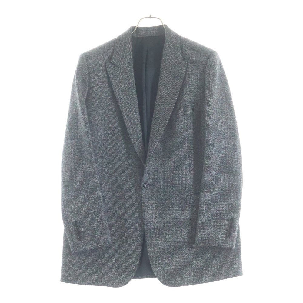 CELINE(セリーヌ) ロングレクタングルジャケット ツイードテーラードジャケット グレー 2V030847C