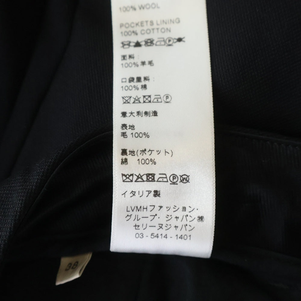 CELINE(セリーヌ) クラシックスリムパンツ スラックス ブラック 2P042120D