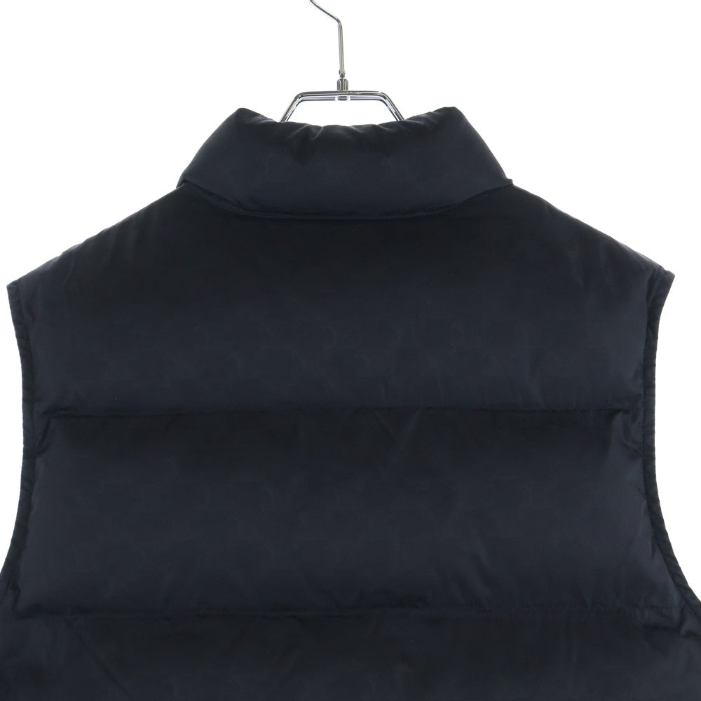 CELINE(セリーヌ) トリオンフパッチ モノグラム キルティングスタンドカラーパデッドベスト ブラック 2W987795W.38NO