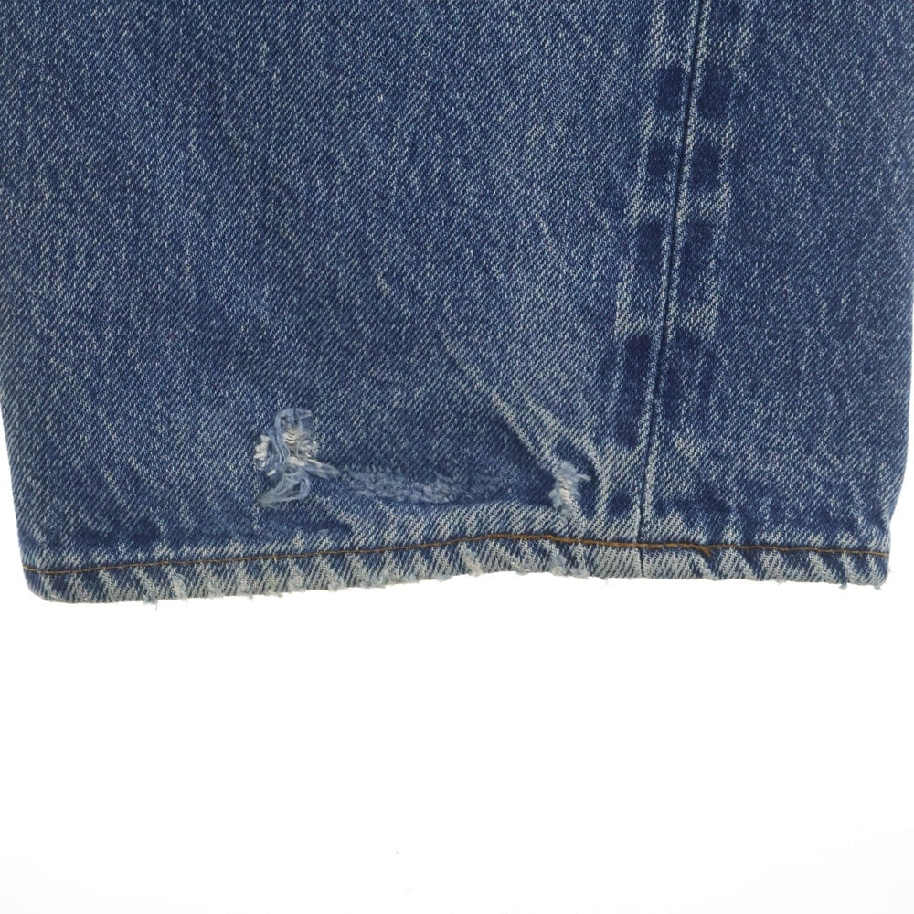Levi's(リーバイス) 70S VINTAGE 501 ヴィンテージ 赤耳 ボタン裏無刻印 スモールe ボタンフライデニムパンツ インディゴ