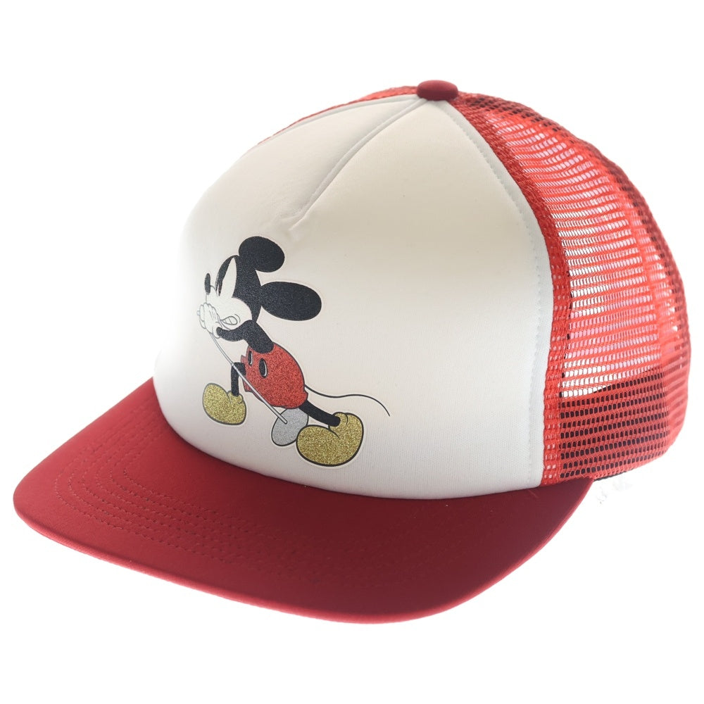 SUPREME(シュプリーム) 25AW ×Number (N)ine ×Mickey Mouse Mesh Back 5 Panel ナンバーナイン ミッキーマウス キャラクタープリント メッシュバック 5パネルキャップ