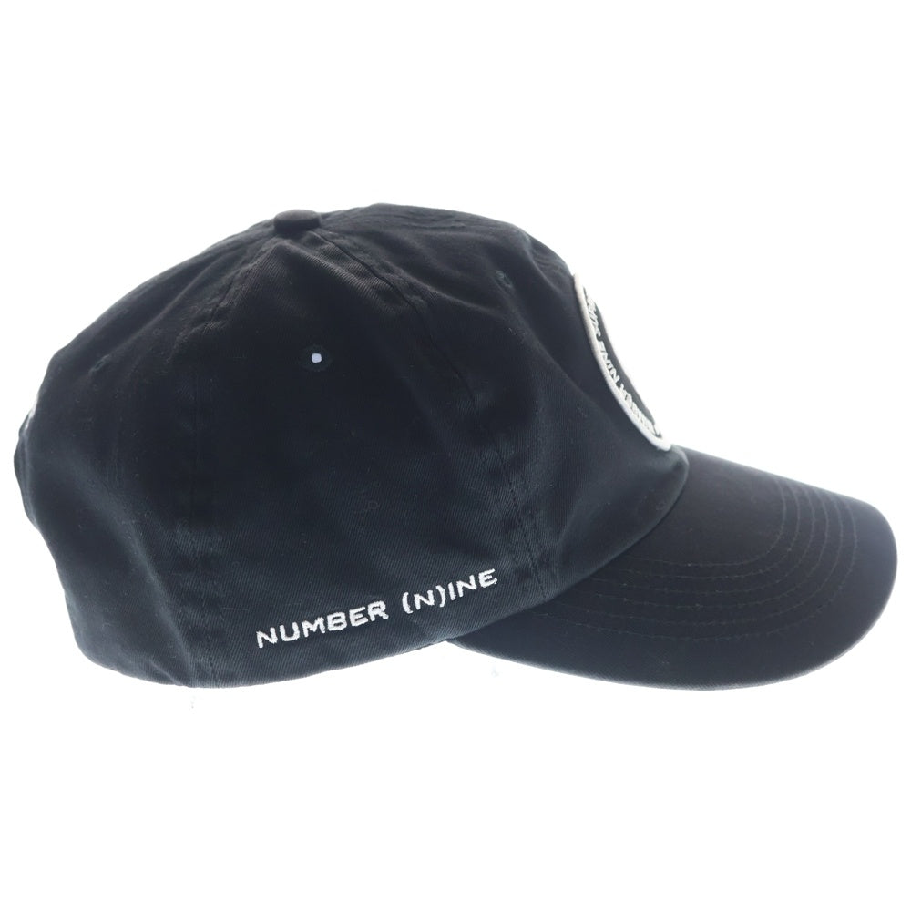 SUPREME(シュプリーム) 25AW ×Number (N)ine 6-Panel ナンバーナイン スカルパッチ 6パネルキャップ ブラック