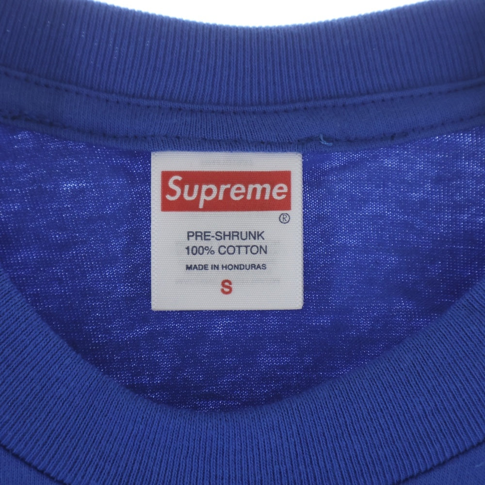 SUPREME(シュプリーム) 26SS Spider-Man Tee スパイダーマン フロントプリント クルーネック 半袖Tシャツ カットソー ブルー