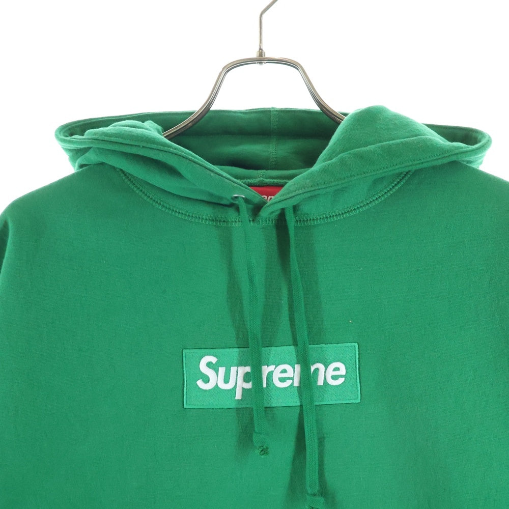 SUPREME(シュプリーム) 24AW Box Logo Hooded Sweatshirt ボックスロゴ スウェット プルオーバーパーカー グリーン