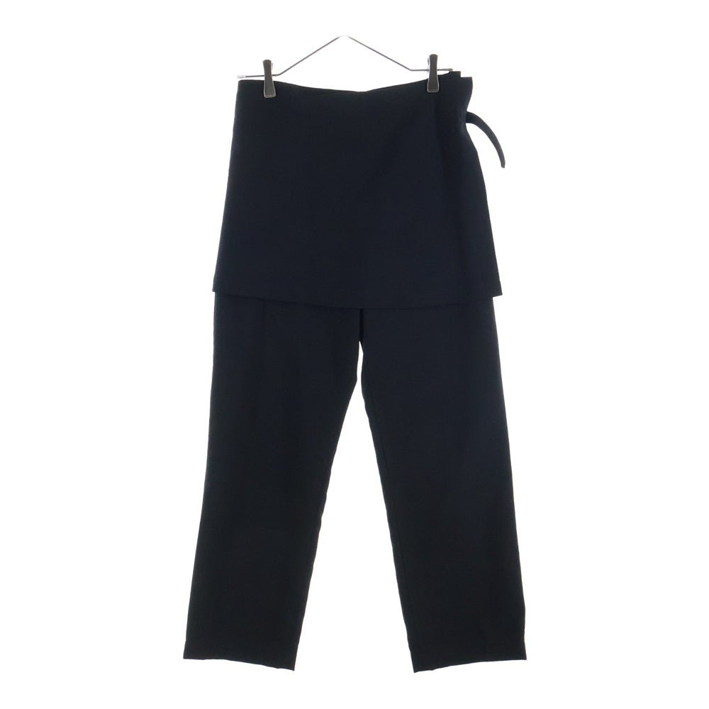 tricot COMME des GARCONS(トリコ コム デ ギャルソン) 98SS AD1997 ラップデザイン ウールスラックスパンツ ブラック TP-10016M レディース