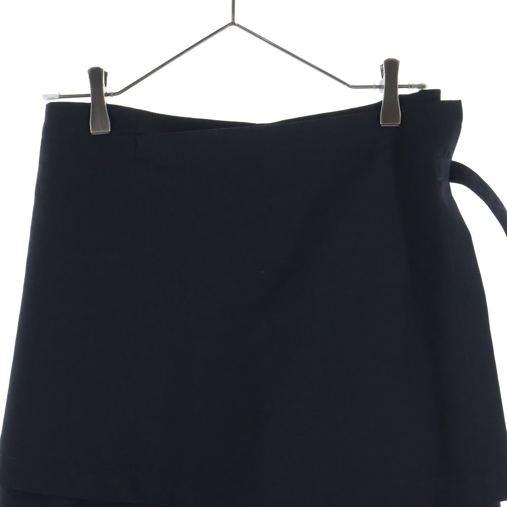 tricot COMME des GARCONS(トリコ コム デ ギャルソン) 98SS AD1997 ラップデザイン ウールスラックスパンツ ブラック TP-10016M レディース