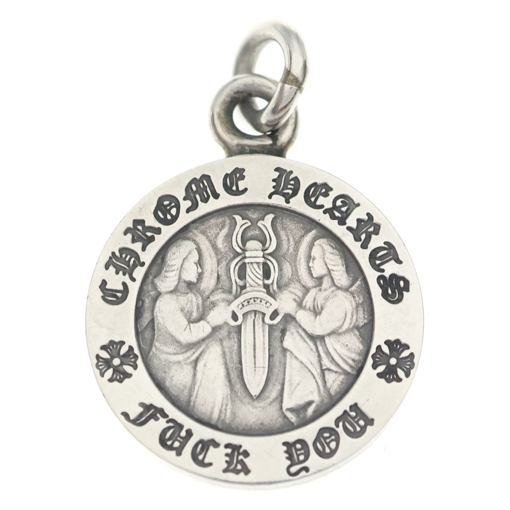 CHROME HEARTS(クロムハーツ) CHRM ANGL MDL V1 エンジェルメダルチャーム ペンダントトップ シルバー BCA229