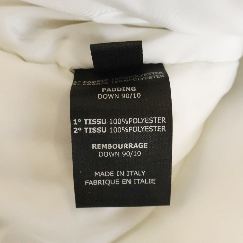 VETEMENTS(ヴェトモン) 20AW PUFFED JACKET オーバーサイズ ドローコード付き ジップアップ ダウンジャケット シルバー