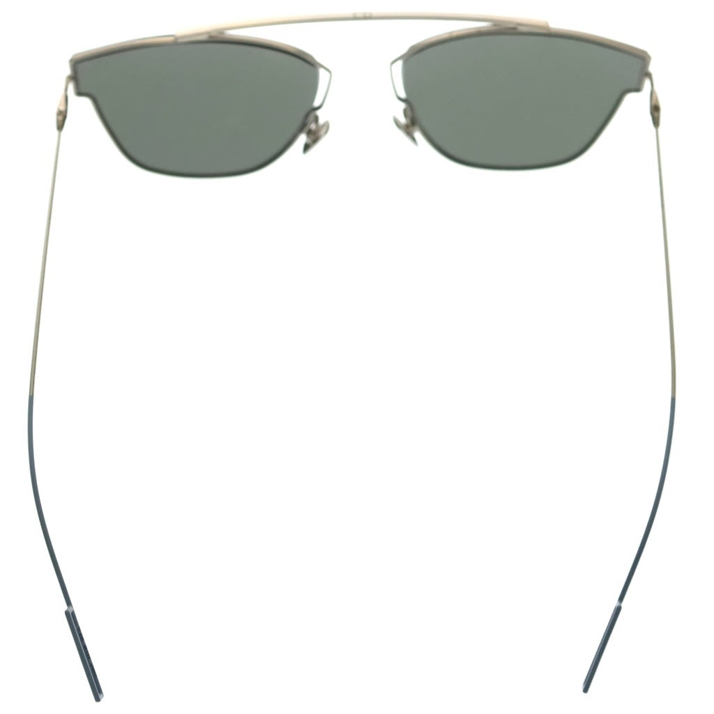 Dior HOMME(ディオールオム) メタリックレンズ メタルフレームサングラス アイウェア シルバー 0204FS