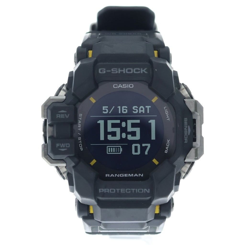 CASIO G-SHOCK(カシオ ジーショック) RENGEMAN レンジマン デジタルウォッチ 腕時計 ブラック GPR-H1000-1JR
