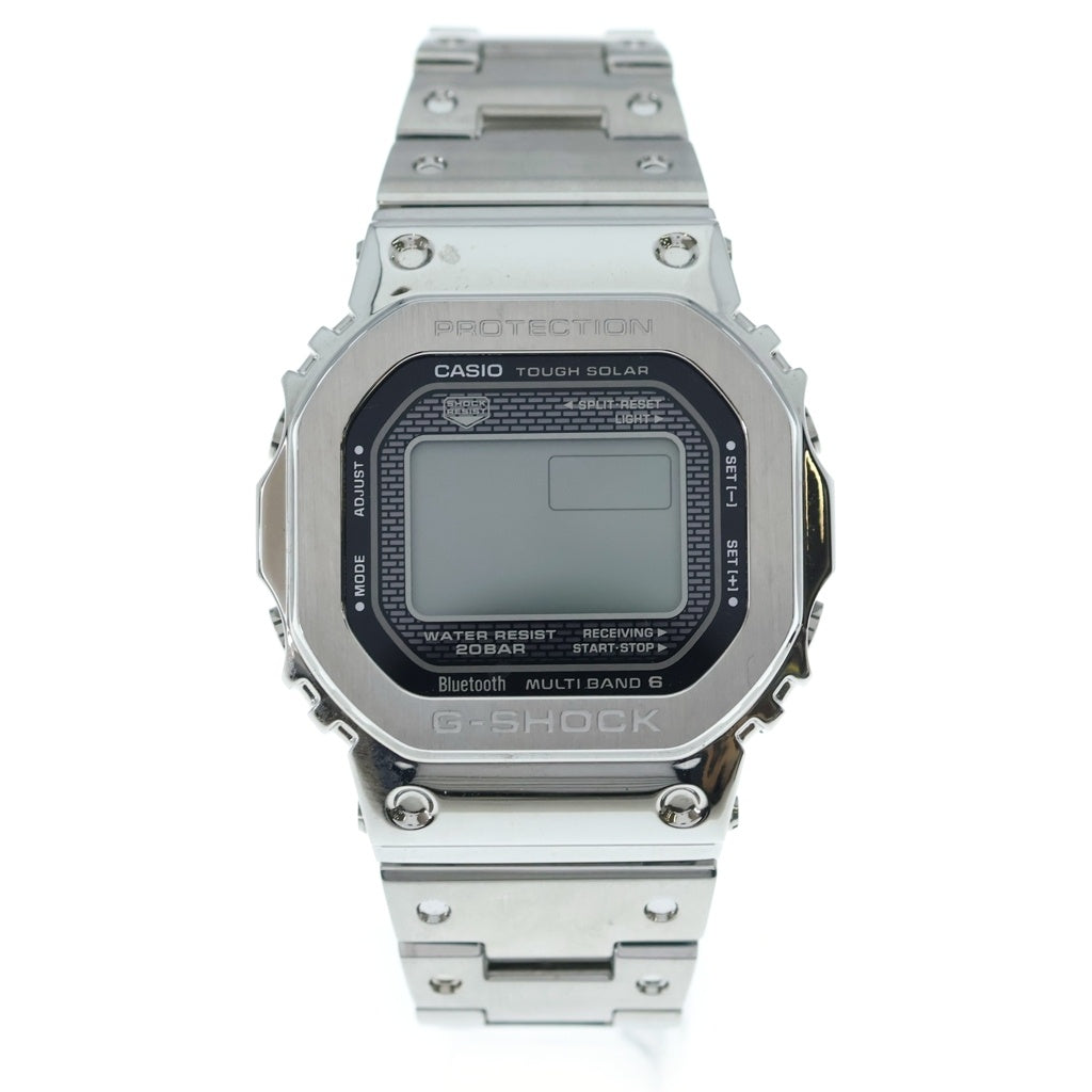 CASIO G-SHOCK(カシオ ジーショック) FULL METAL 5000 SERIS フルメタル 5000シリーズ デジタルウォッチ 腕時計 シルバー GMW-B5000D-1JF