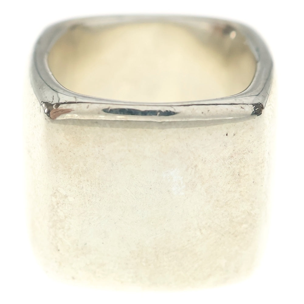 CHANEL(シャネル) スクエアリング 指輪 シルバー