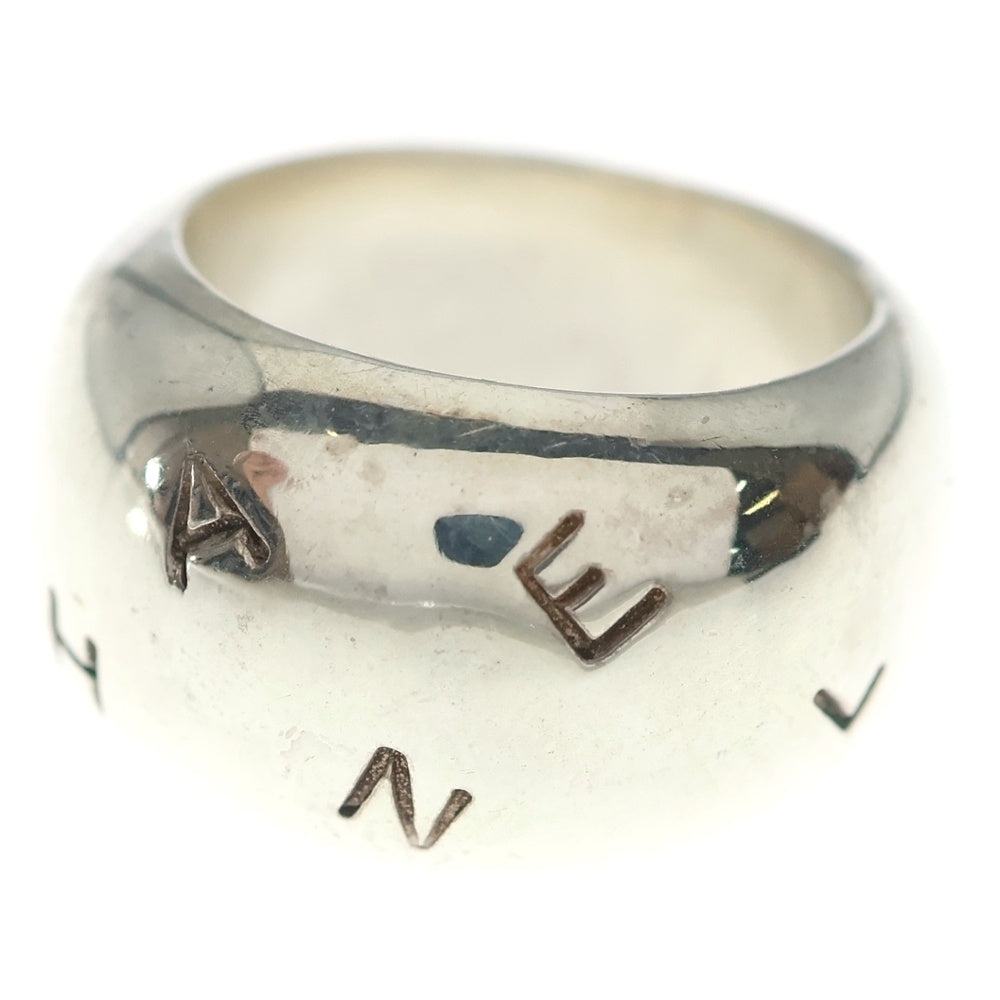 CHANEL(シャネル) ロゴリング 指輪 シルバー レディース