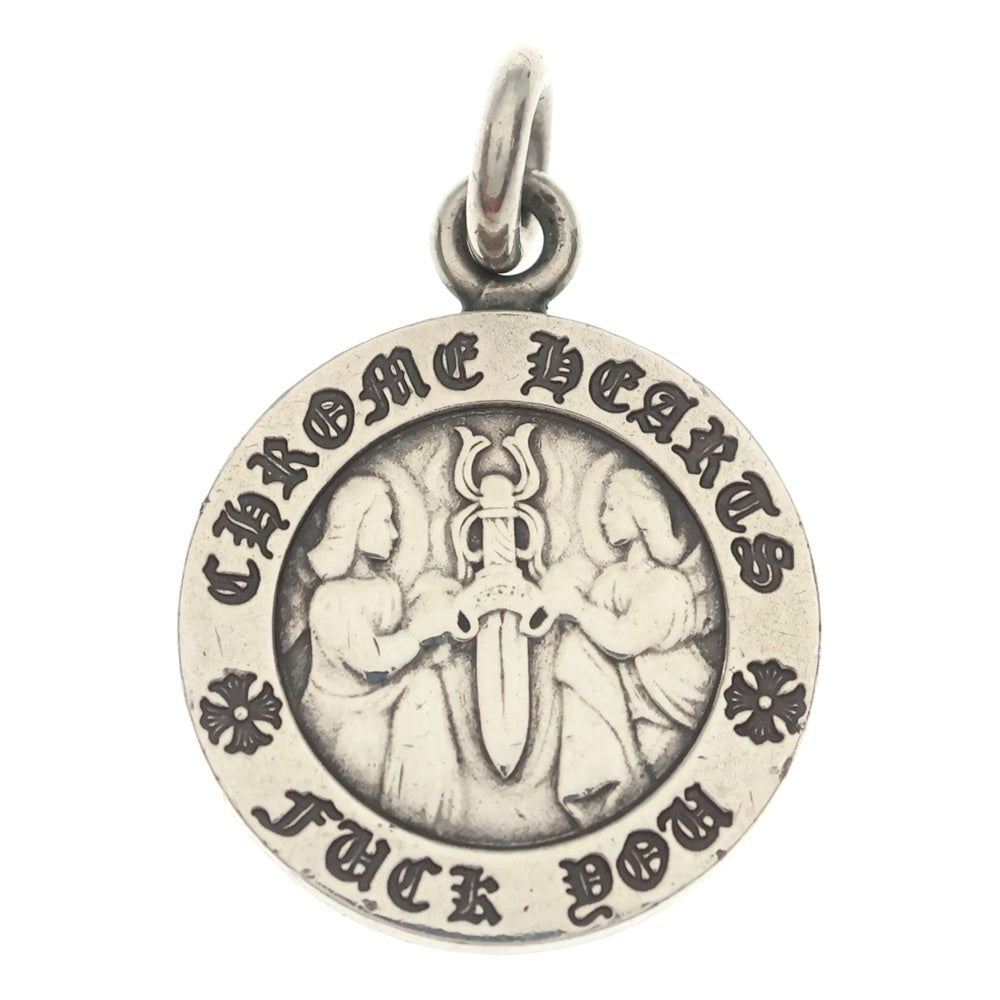 CHROME HEARTS(クロムハーツ) CHRM ANGL MDL V1 エンジェルメダルチャーム ペンダントトップ シルバー BCA229