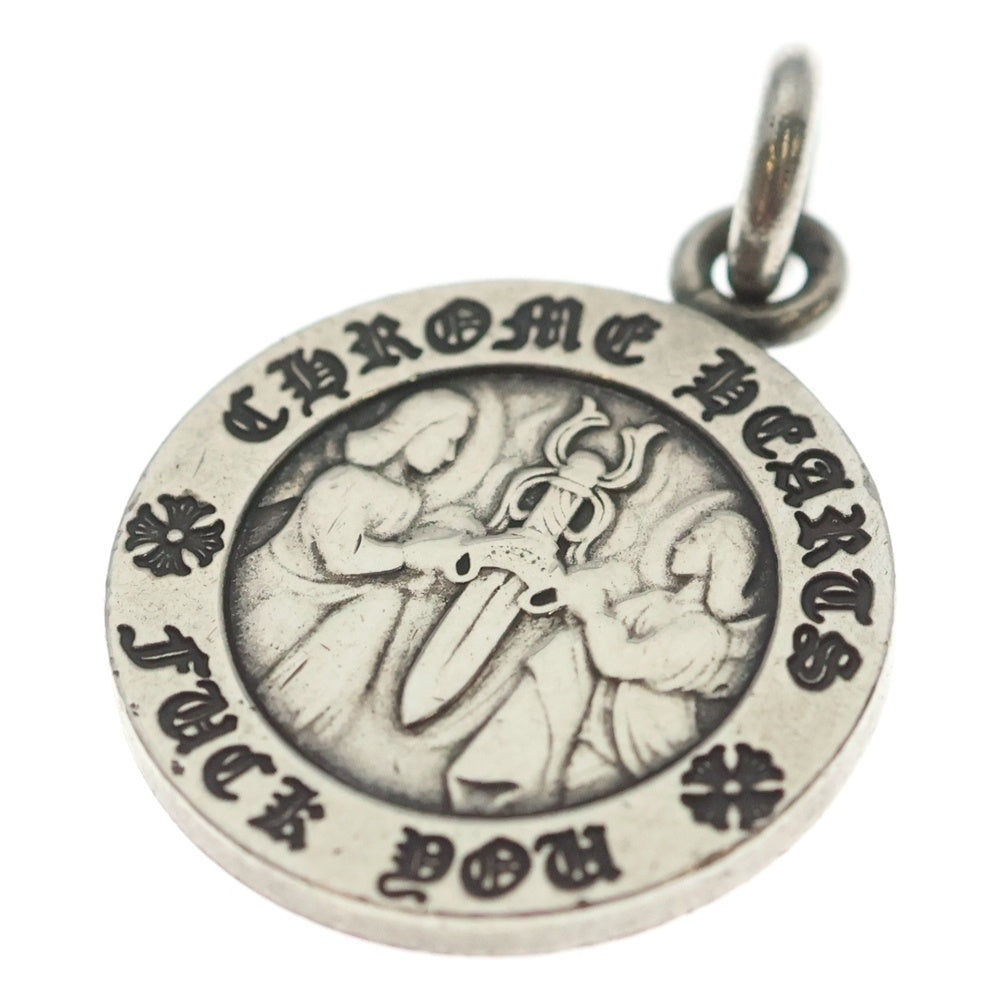 CHROME HEARTS(クロムハーツ) CHRM ANGL MDL V1 エンジェルメダルチャーム ペンダントトップ シルバー BCA229